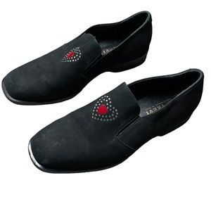 Missouri For Trevi Classic Handmade Suede Italian Loafers EU 37, US 6.5